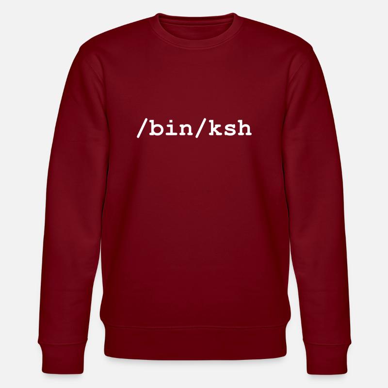 KornShell - /bin/ksh - Stanley/Stella Unisex Bio-Sweatshirt CHANGER - Burgunderrot