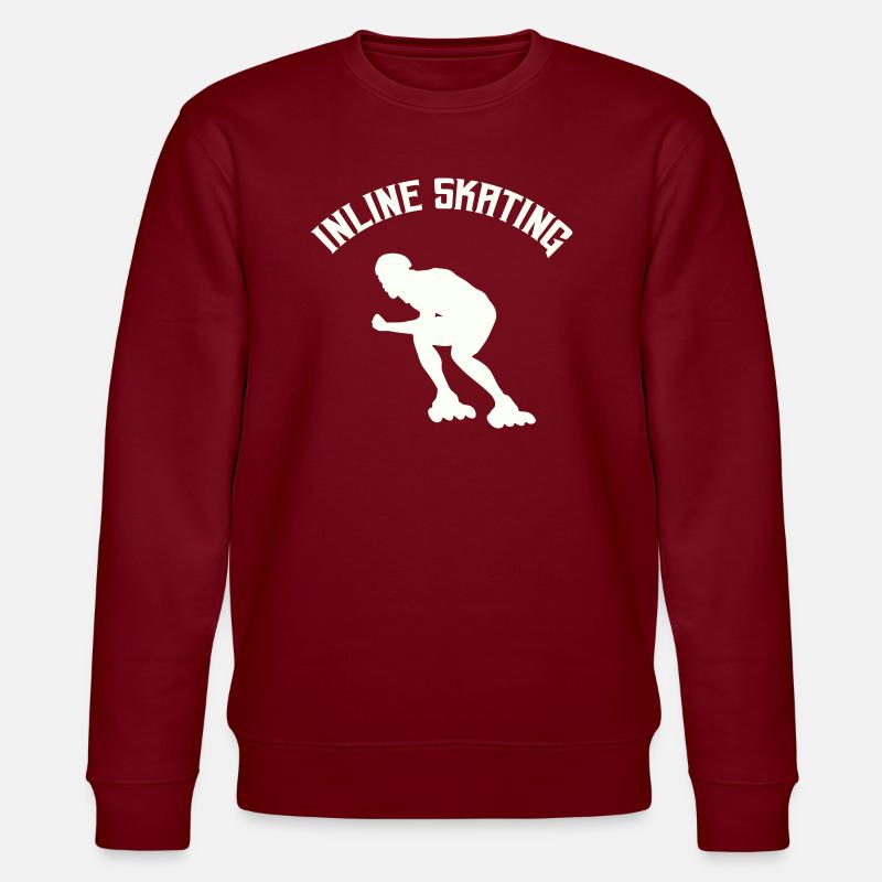 Inline Skating - Stanley/Stella CHANGER Unisex Organic Sweatshirt - burgundy