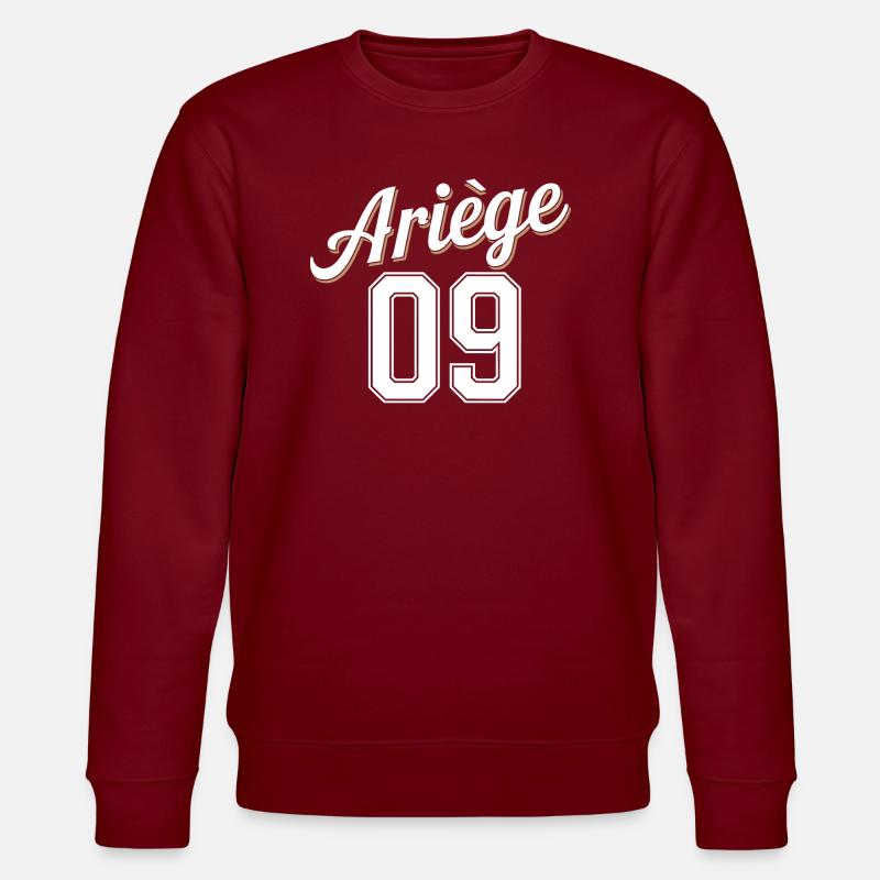 Ariège 09 - Sweat bio CHANGER Stanley/Stella Unisexe - bordeaux