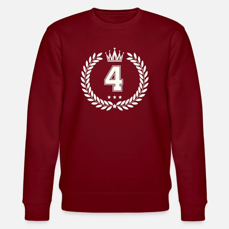 Armoiries 4 - Sweat bio CHANGER Stanley/Stella Unisexe - bordeaux