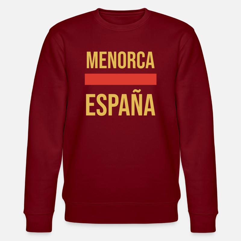 Bob Menorca - Sweat bio CHANGER Stanley/Stella Unisexe - bordeaux