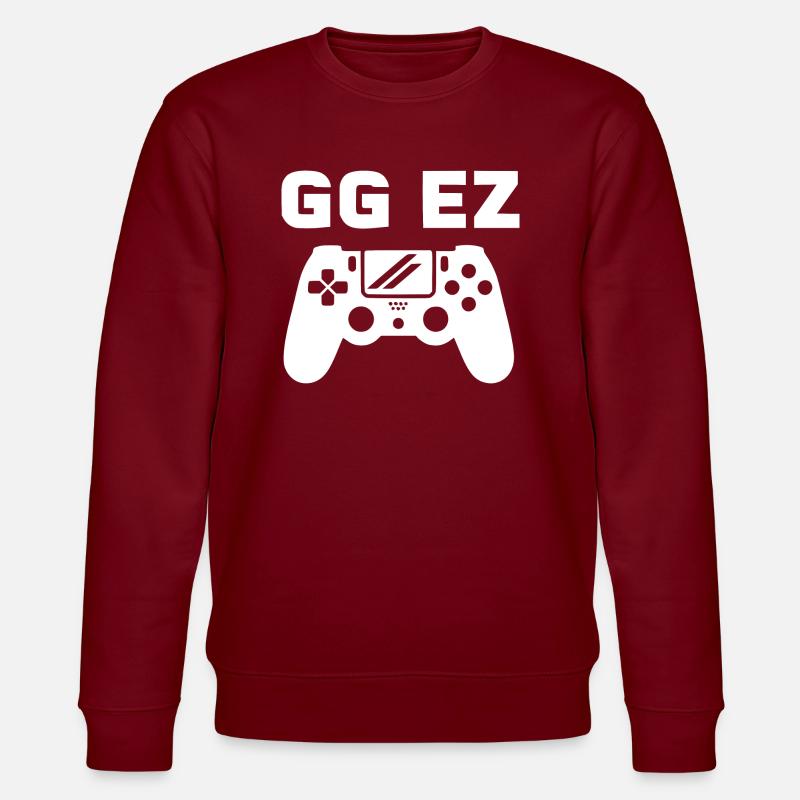 GG EZ - Stanley/Stella Unisex Bio-Sweatshirt CHANGER  - Burgunderrot