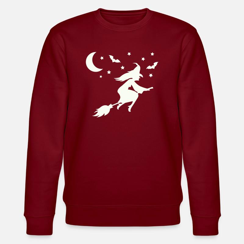 Sorcière - Sweat bio CHANGER Stanley/Stella Unisexe - bordeaux