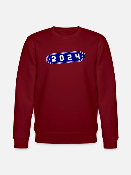 2024 Symbol - Stanley/Stella Unisex Bio-Sweatshirt CHANGER  - Burgunderrot