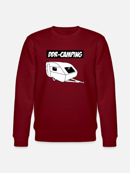 QEK Aero DDR camping - Stanley/Stella CHANGER Unisex Organic Sweatshirt - burgundy