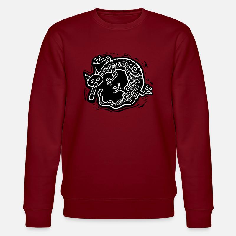 Chimerion blanc - Sweat bio CHANGER Stanley/Stella Unisexe - bordeaux