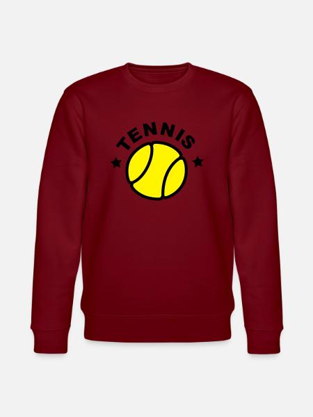 tennis - Stanley/Stella Unisex Bio-Sweatshirt CHANGER - Burgunderrot