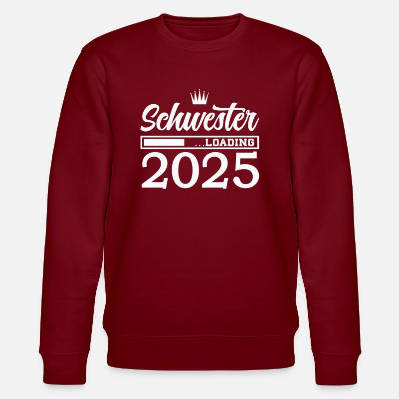 Sister 2025 Loading - Stanley/Stella CHANGER Unisex Organic Sweatshirt - burgundy