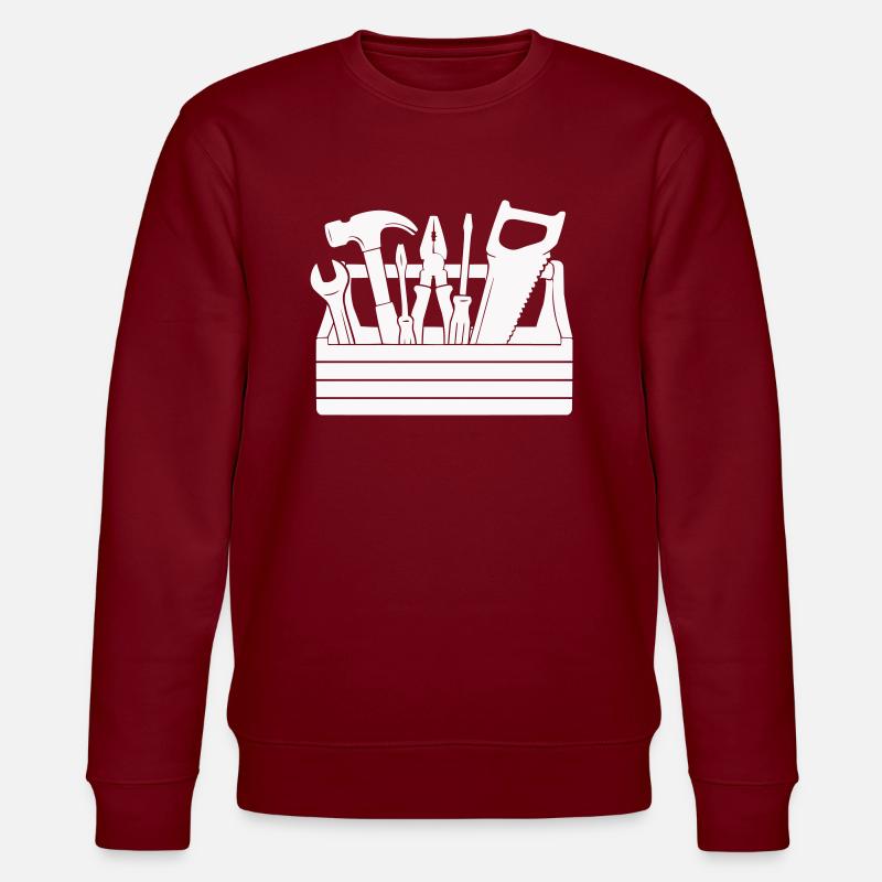 toolbox - Stanley/Stella CHANGER Unisex Organic Sweatshirt - burgundy