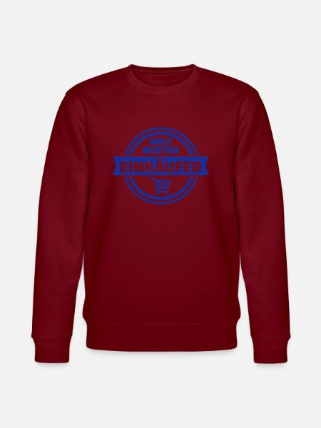 Einkäufer - Stanley/Stella Unisex Bio-Sweatshirt CHANGER - Burgunderrot