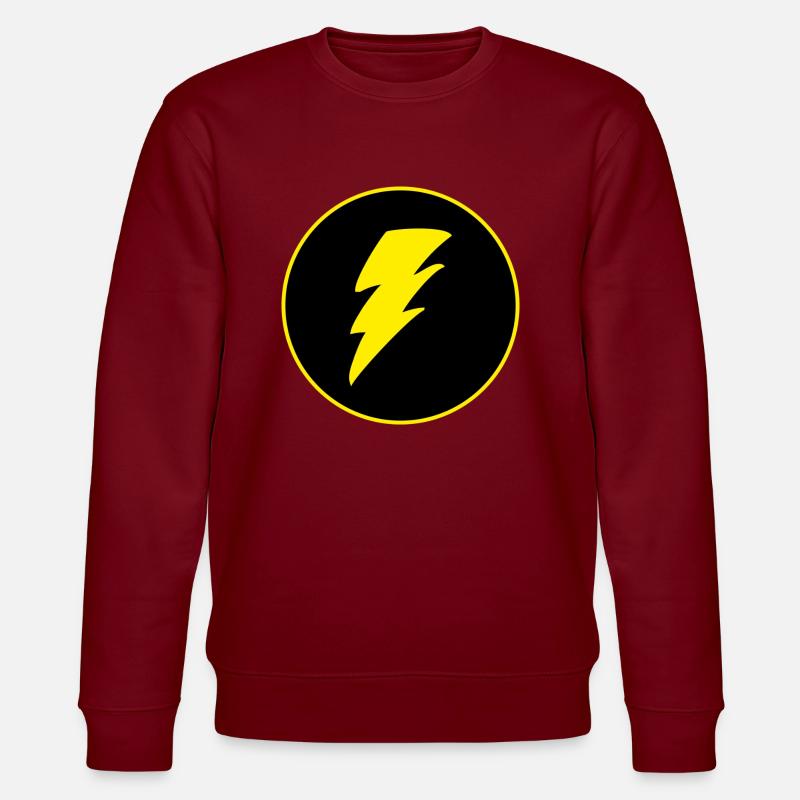 Eclair - Stanley/Stella Unisex Bio-Sweatshirt CHANGER  - Burgunderrot
