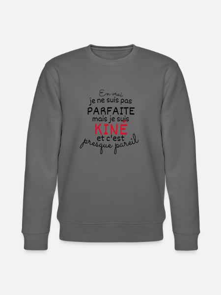 In Wirklichkeit nicht perfekt, aber ich bin ein Physiotherapeut - Stanley/Stella Unisex Bio-Sweatshirt CHANGER -