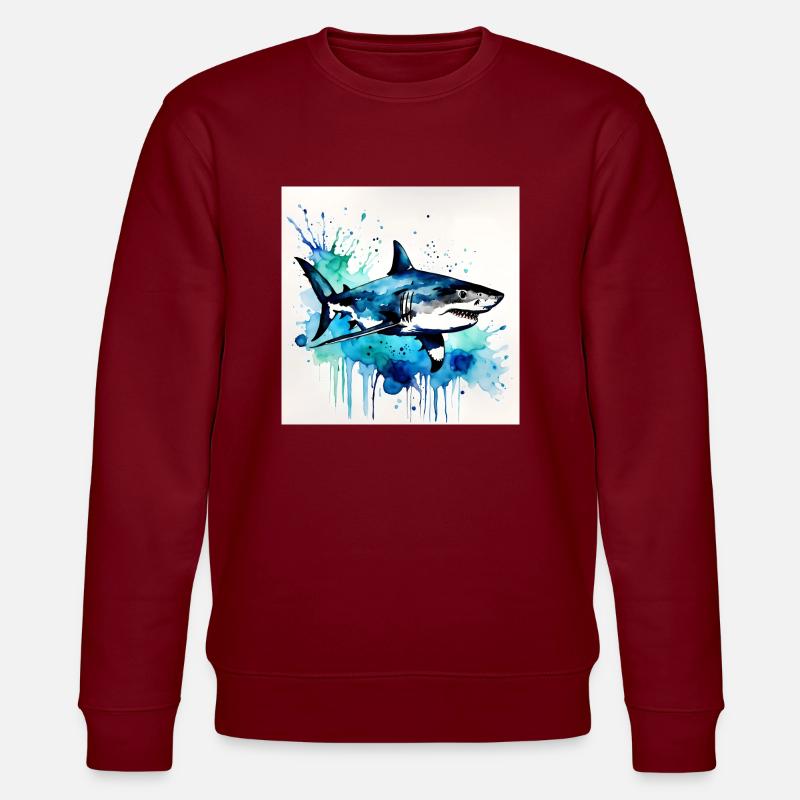Requin - Sweat bio CHANGER Stanley/Stella Unisexe - bordeaux