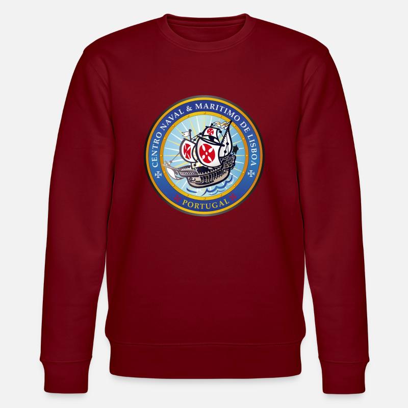 SCEAU CENTRO MARITIMO - Sweat bio CHANGER Stanley/Stella Unisexe - bordeaux