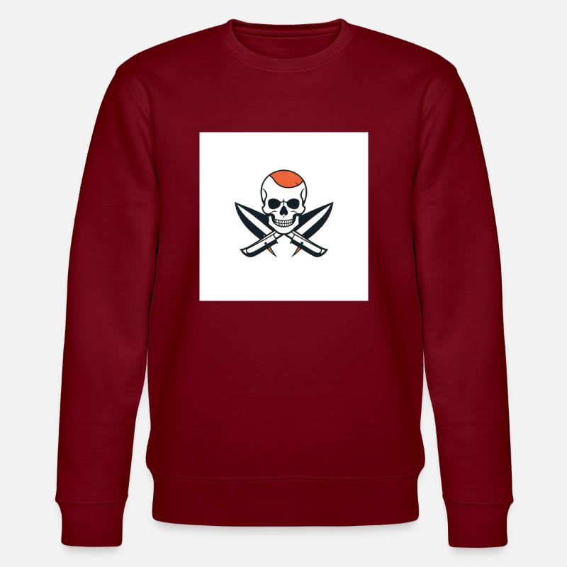 Messer Stecher - Stanley/Stella Unisex Bio-Sweatshirt CHANGER  - Burgunderrot