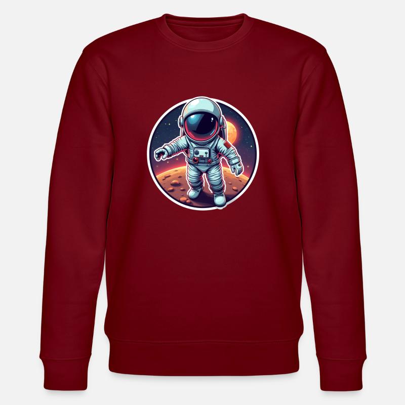 FUTUR ASTRONAUTE - Sweat bio CHANGER Stanley/Stella Unisexe - bordeaux