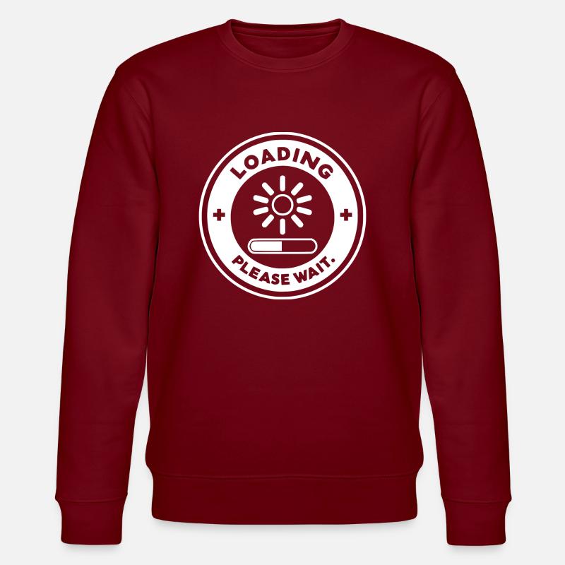 Loading Please Wait - Stanley/Stella CHANGER Unisex Organic Sweatshirt - burgundy