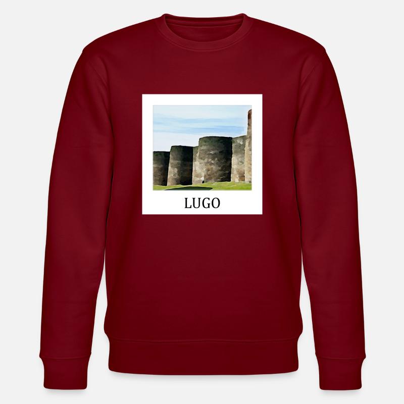 Lugo Galice - Sweat bio CHANGER Stanley/Stella Unisexe - bordeaux