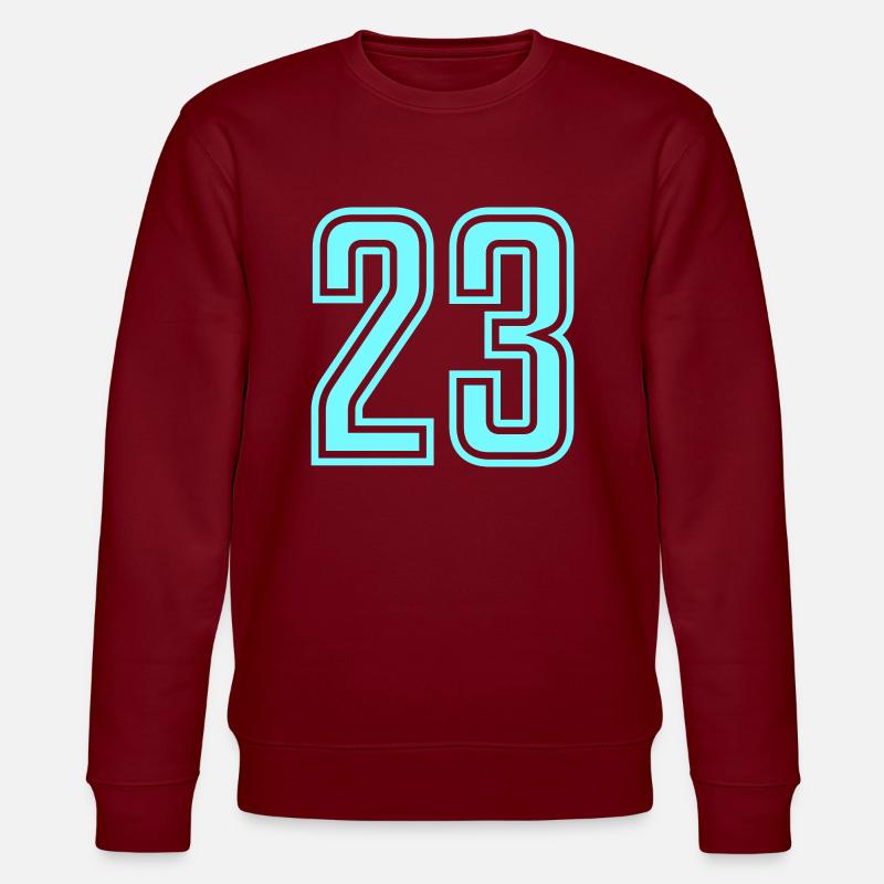 23 - Stanley/Stella Unisex Bio-Sweatshirt CHANGER  - Burgunderrot