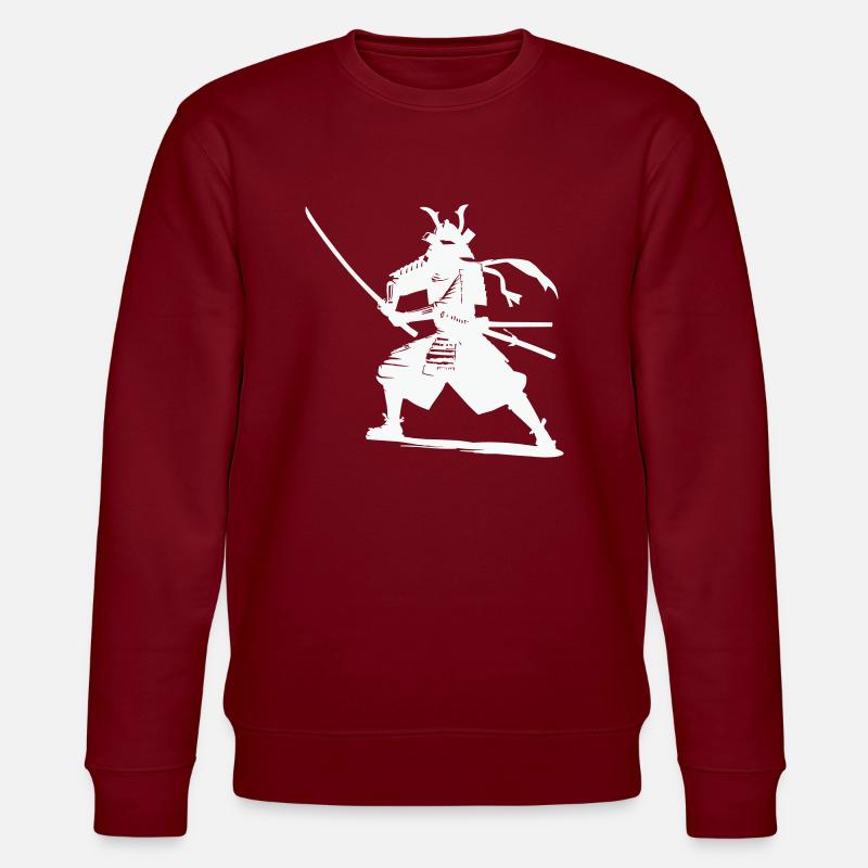 Samouraï - Sweat bio CHANGER Stanley/Stella Unisexe - bordeaux