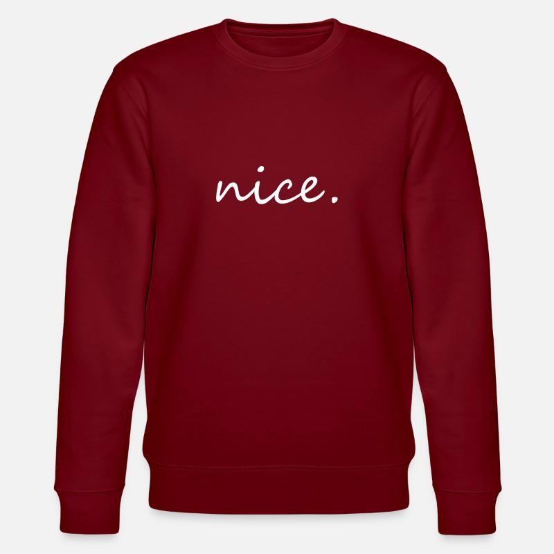 Nice - Stanley/Stella Unisex Bio-Sweatshirt CHANGER  - Burgunderrot