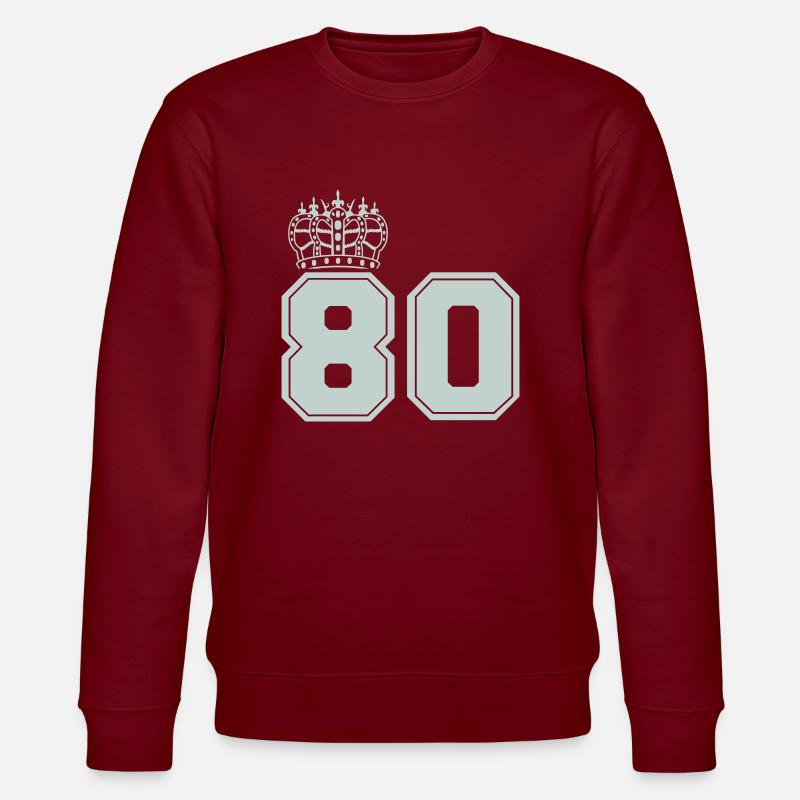 80 très grand lit - Sweat bio CHANGER Stanley/Stella Unisexe - bordeaux