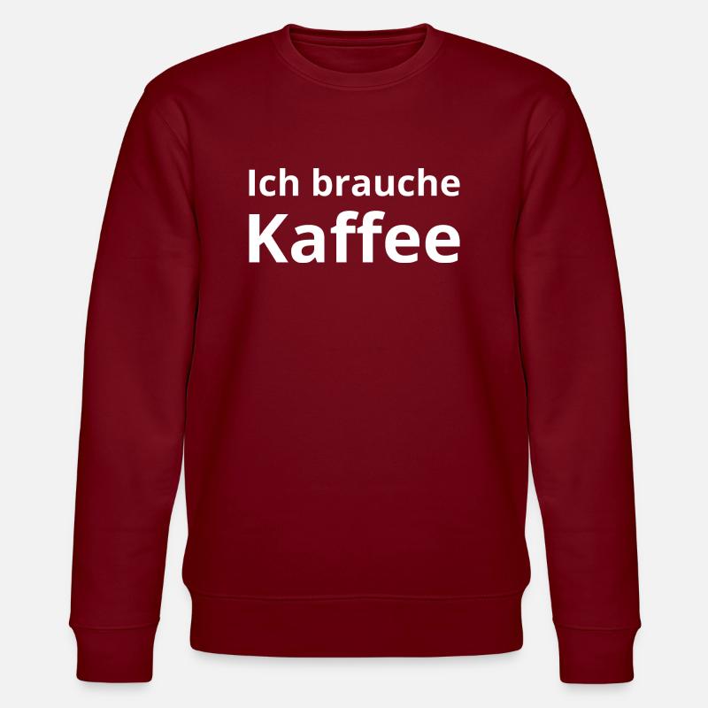 Kaffee - Stanley/Stella Unisex Bio-Sweatshirt CHANGER  - Burgunderrot