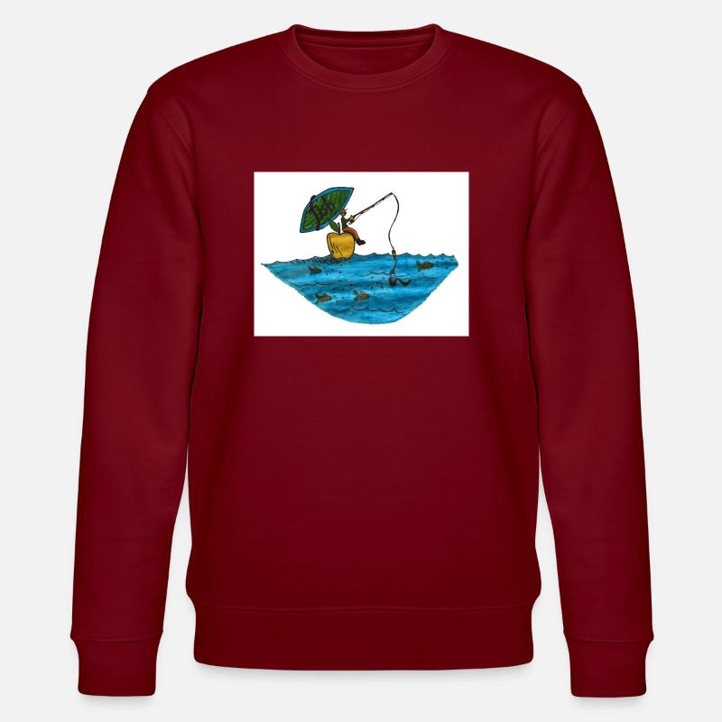 Poisson - Sweat bio CHANGER Stanley/Stella Unisexe - bordeaux
