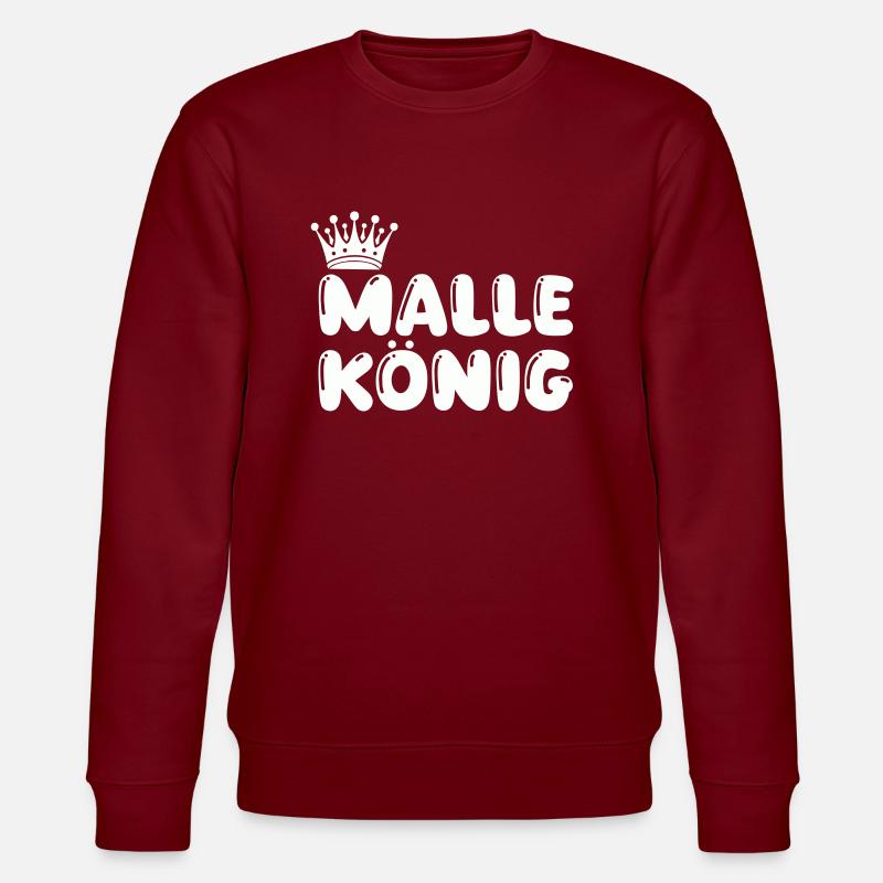 Malle König - Sweat bio CHANGER Stanley/Stella Unisexe - bordeaux