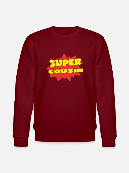 Super Cousine - Stanley/Stella Unisex Bio-Sweatshirt CHANGER - Burgunderrot