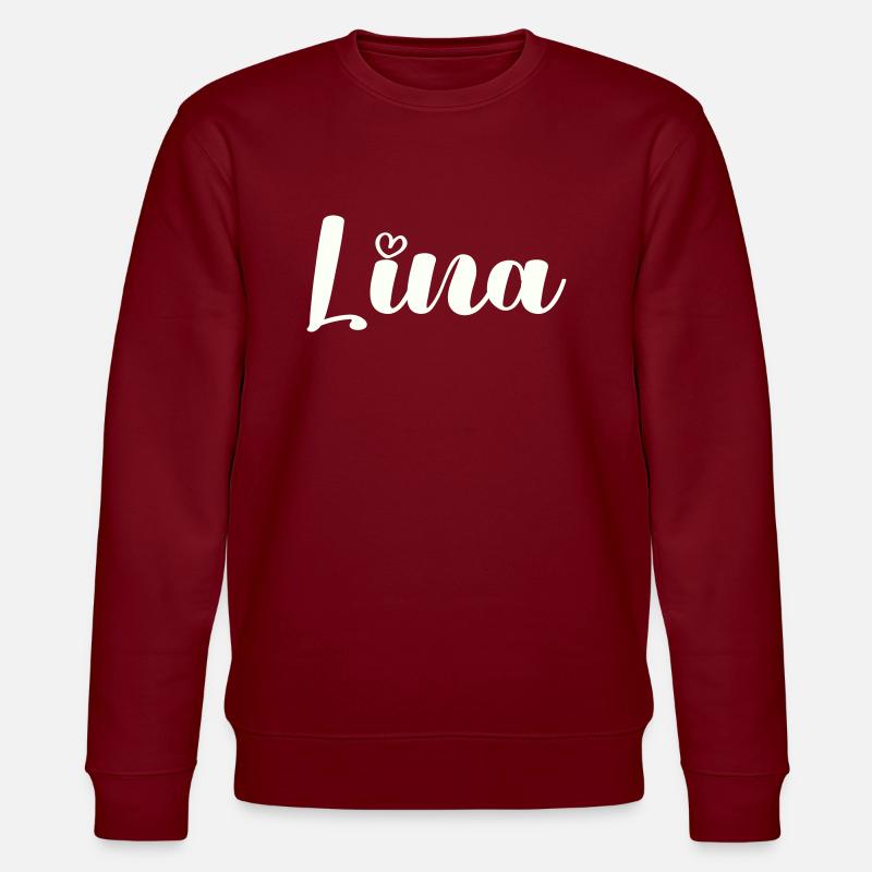 Nom de Lina - Sweat bio CHANGER Stanley/Stella Unisexe - bordeaux