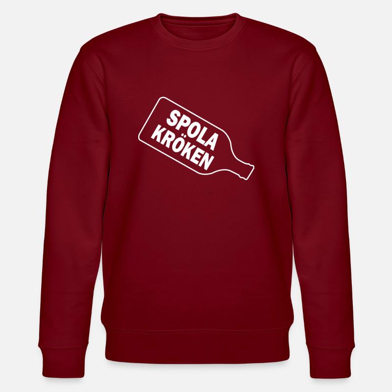 Affleurer le pli - Sweat bio CHANGER Stanley/Stella Unisexe - bordeaux
