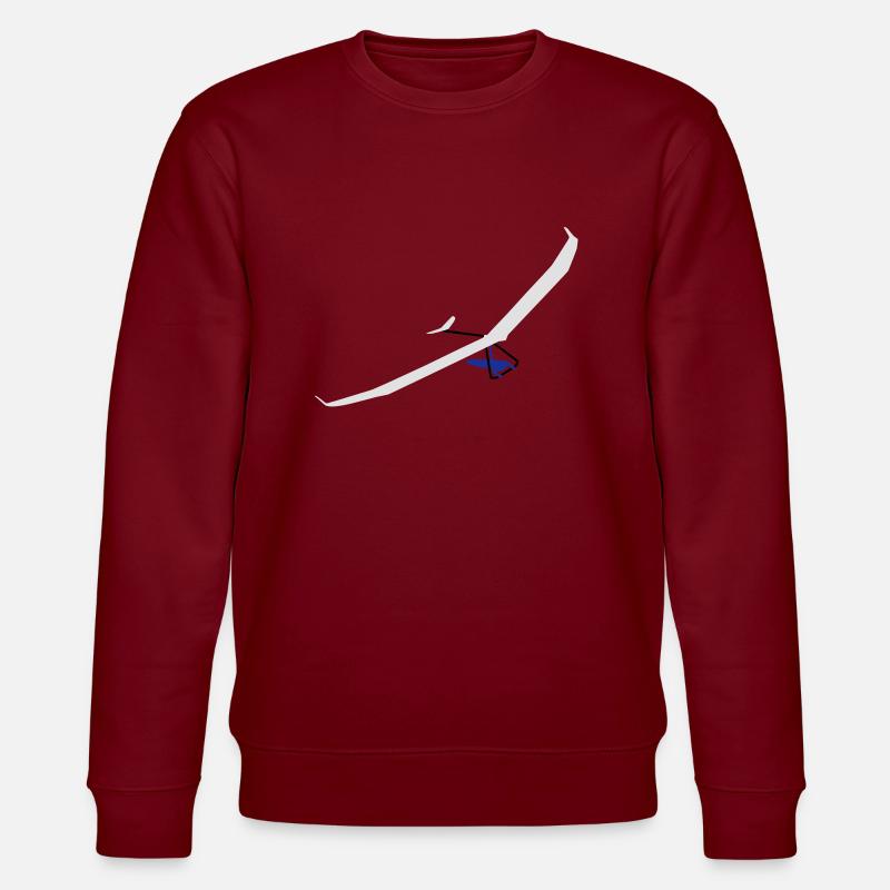 Hängegleiter Atos - Stanley/Stella Unisex Bio-Sweatshirt CHANGER  - Burgunderrot