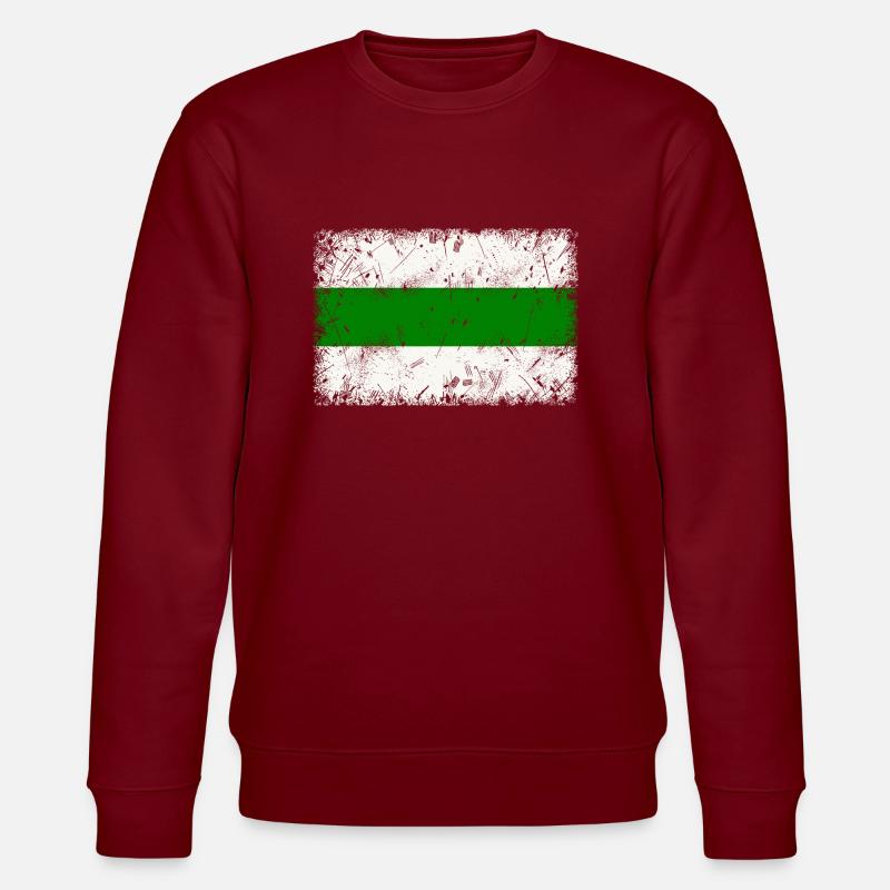 Groningue - Sweat bio CHANGER Stanley/Stella Unisexe - bordeaux