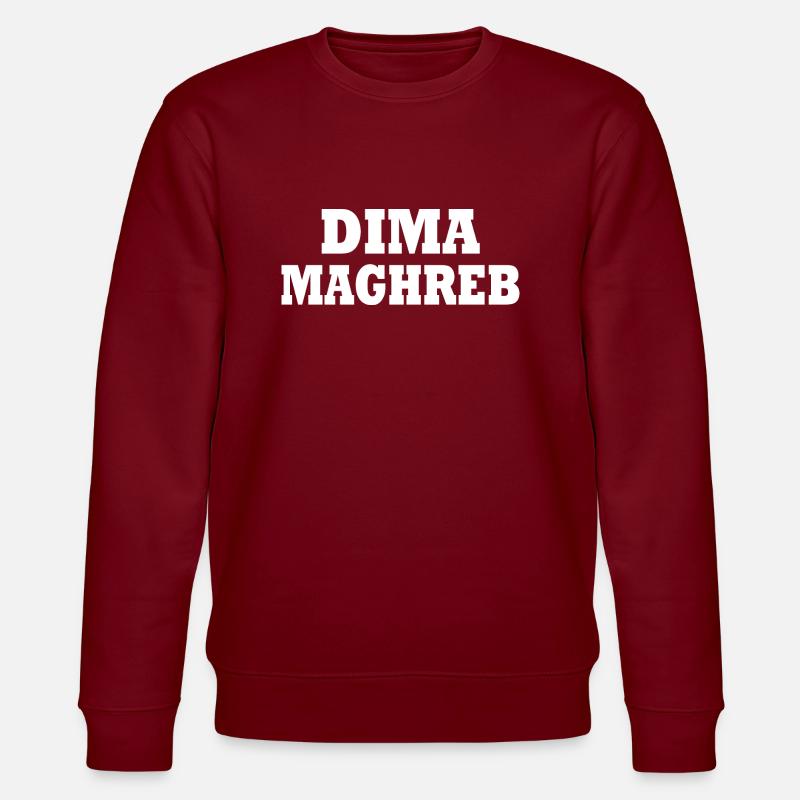 Dima maghreb - Sweat bio CHANGER Stanley/Stella Unisexe - bordeaux