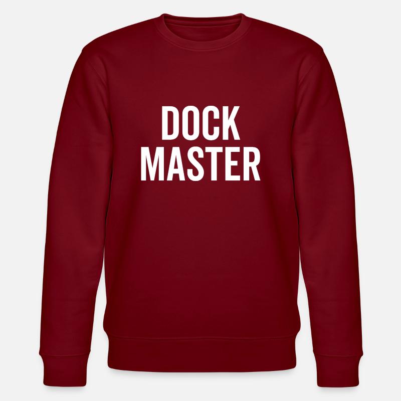 Dock-Meister - Stanley/Stella Unisex Bio-Sweatshirt CHANGER  - Burgunderrot