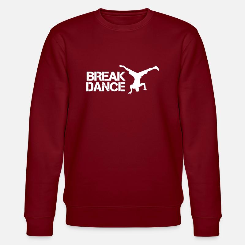 Break Dance 1 - Sweat bio CHANGER Stanley/Stella Unisexe - bordeaux
