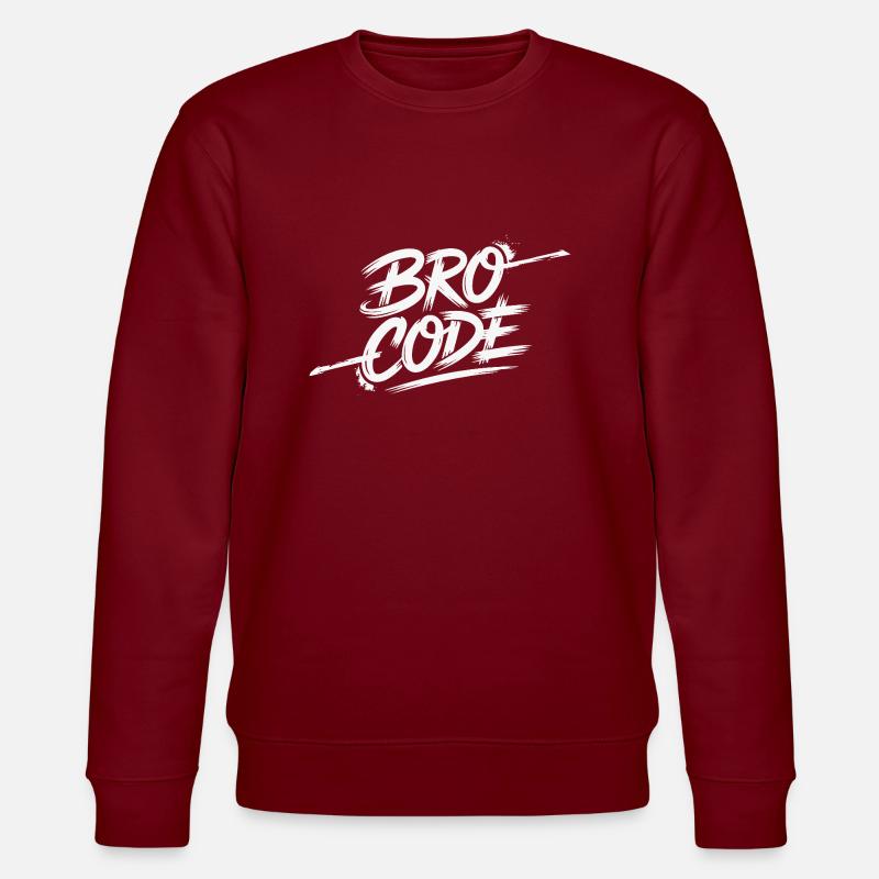 CODE DU FRÈRE - Sweat bio CHANGER Stanley/Stella Unisexe - bordeaux