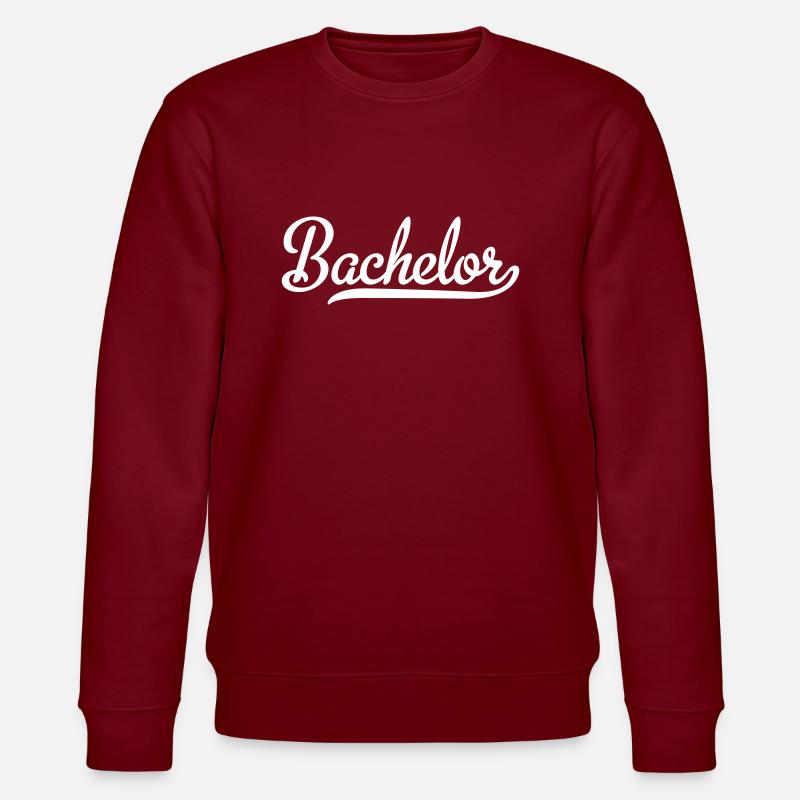 Bachelor - Stanley/Stella Unisex Bio-Sweatshirt CHANGER  - Burgunderrot