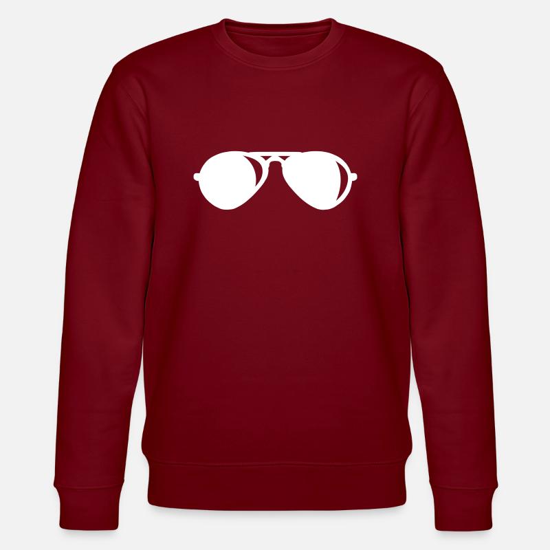 sonnenbrille - Stanley/Stella Unisex Bio-Sweatshirt CHANGER  - Burgunderrot