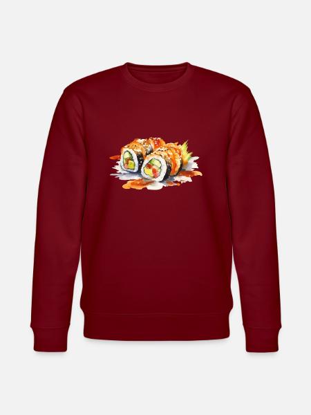 Sushi - Stanley/Stella CHANGER Unisex Organic Sweatshirt - burgundy