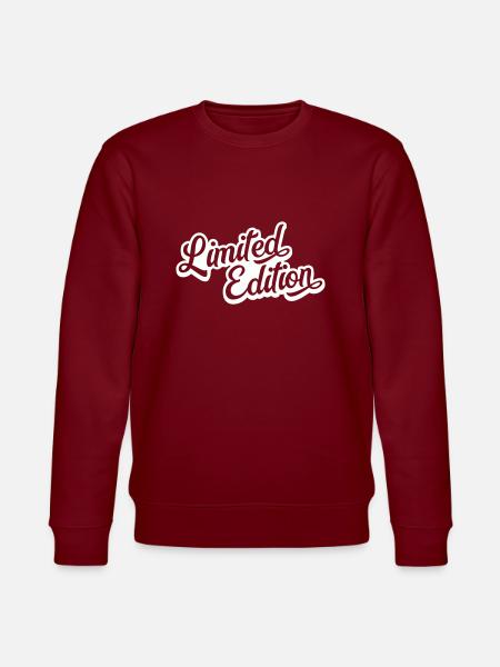 Limited Edition - Stanley/Stella CHANGER Unisex Organic Sweatshirt - burgundy
