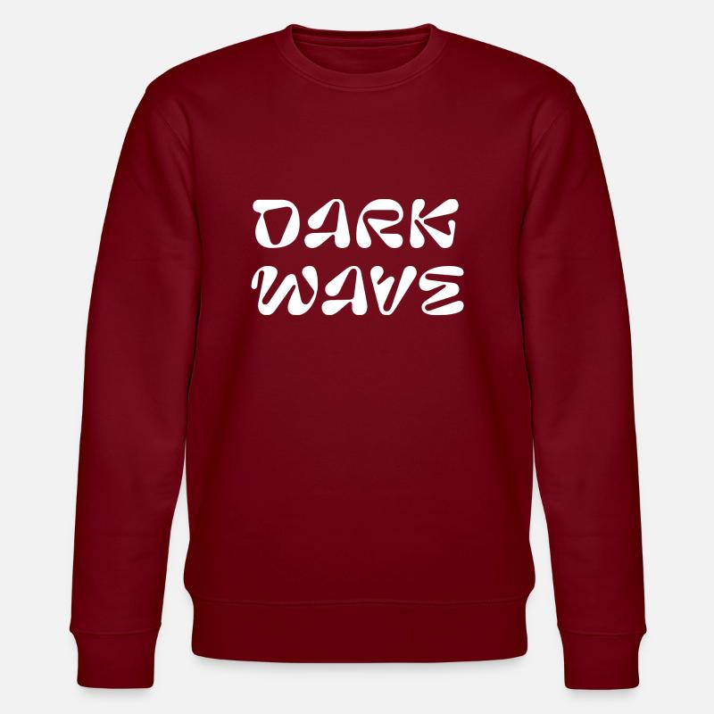 Conception du logo Dark WAVE - Sweat bio CHANGER Stanley/Stella Unisexe - bordeaux