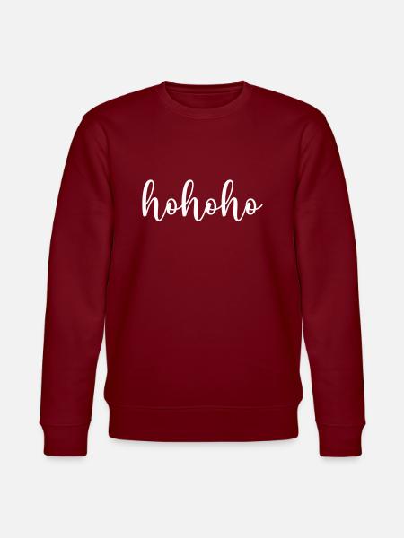 hohoho - Sweat bio CHANGER Stanley/Stella Unisexe - bordeaux