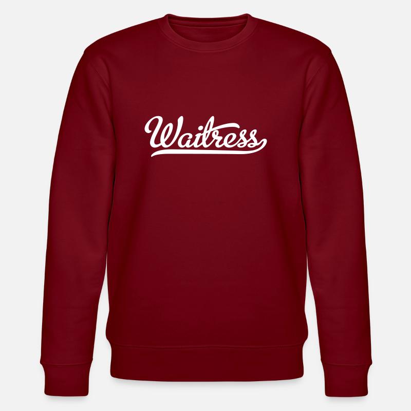 Serveuse - Sweat bio CHANGER Stanley/Stella Unisexe - bordeaux