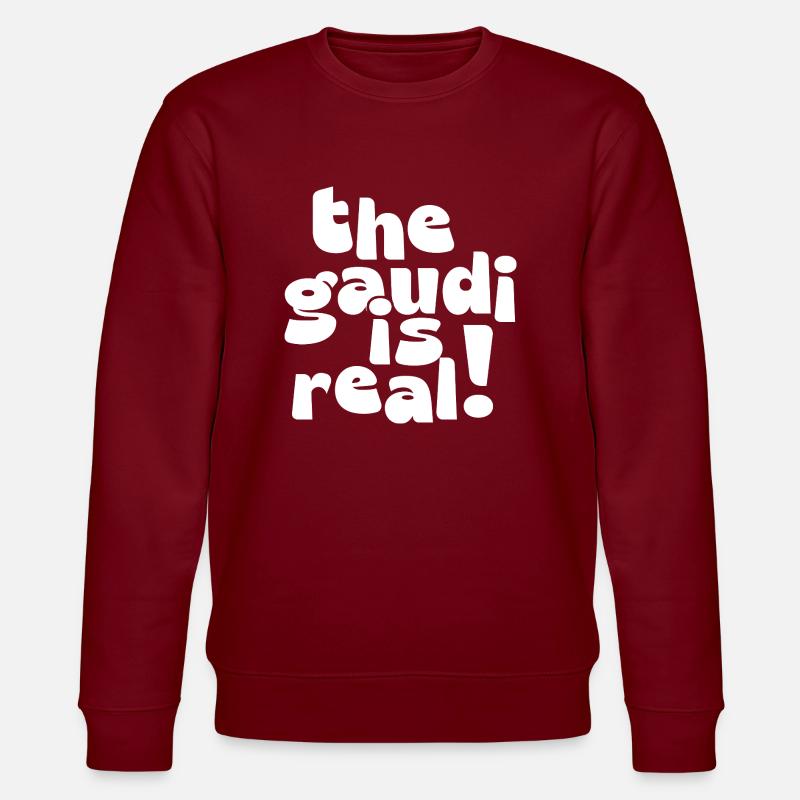 Le Gaudí est réel - Sweat bio CHANGER Stanley/Stella Unisexe - bordeaux