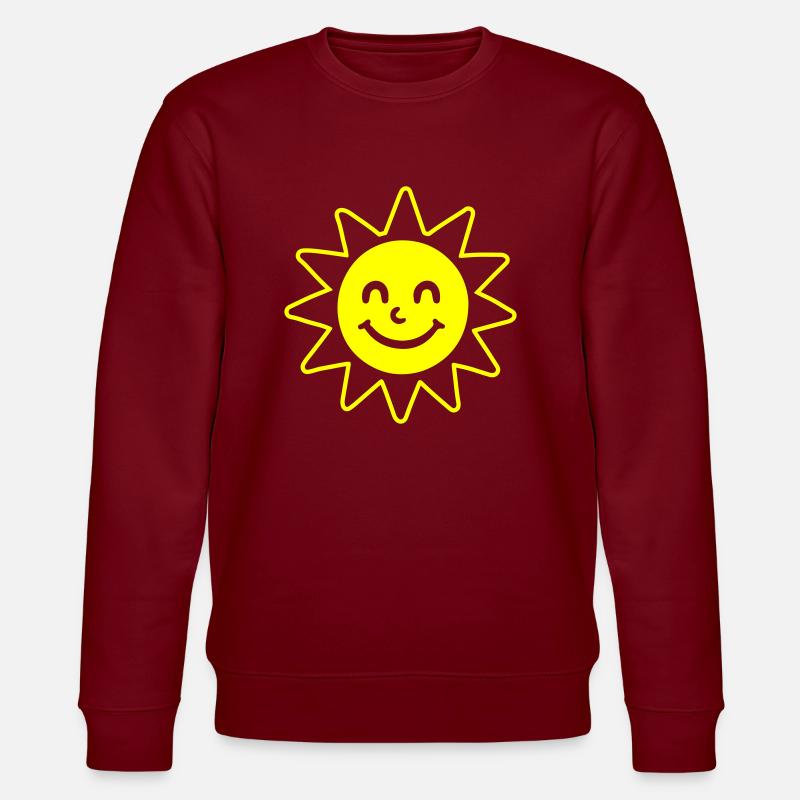 Sonne Niedlich - Stanley/Stella Unisex Bio-Sweatshirt CHANGER  - Burgunderrot