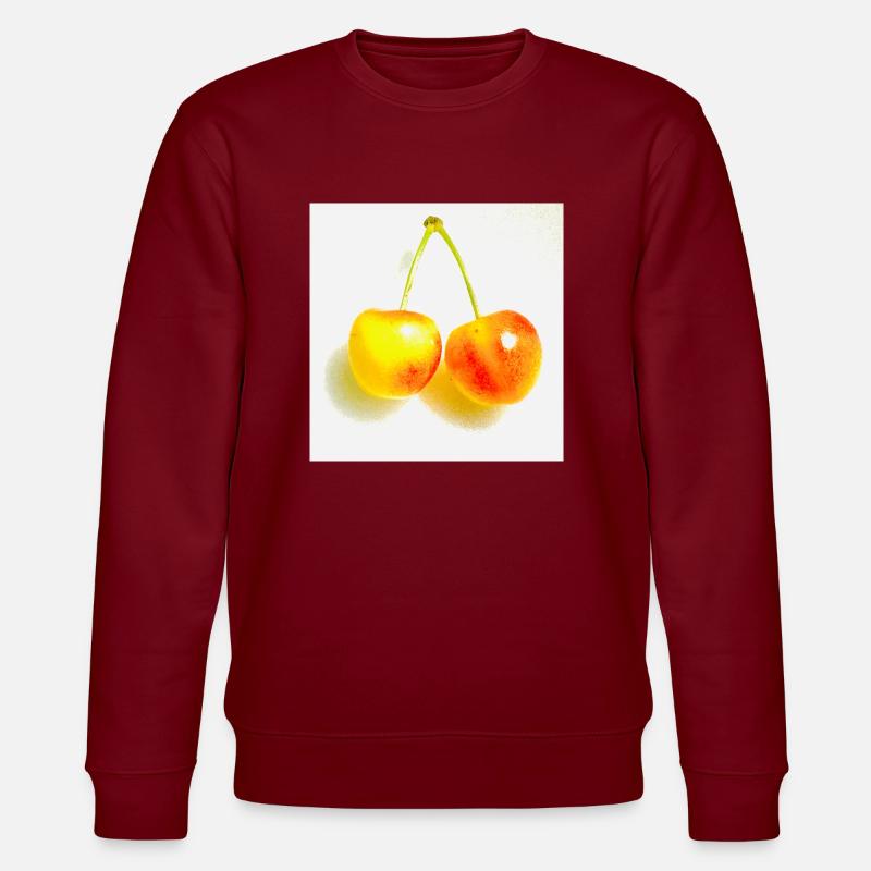Kirsche - Stanley/Stella Unisex Bio-Sweatshirt CHANGER  - Burgunderrot