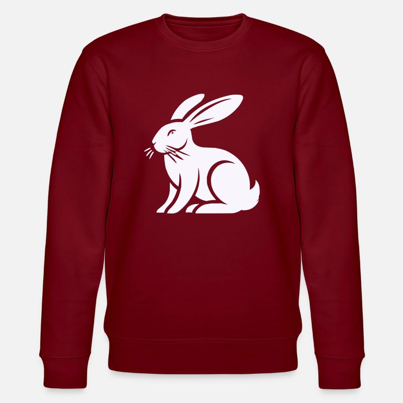 Lapin Lapin - Sweat bio CHANGER Stanley/Stella Unisexe - bordeaux