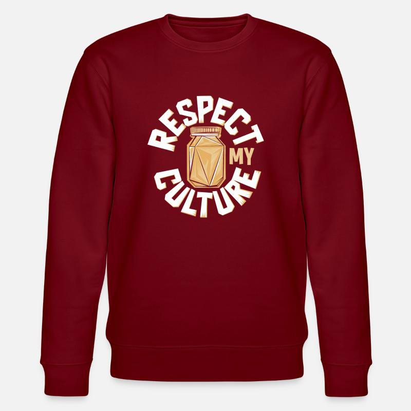 Conception d’amoureux du kombucha - Sweat bio CHANGER Stanley/Stella Unisexe - bordeaux